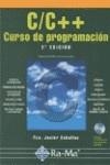 C/C + + CURSO DE PROGRAMACION 2 EDICION | 9788478974801 | CEBALLOS, FCO JAVIER