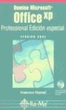 OFFICE XP PROFESSIONAL EDICION ESPECIAL | 9788478974832 | PASCUAL, FRANCISCO