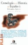 CRONOLOGIA DE LA HISTORIA DE ESPAÑA I . PREHISTORIA-SIGLO XV | 9788448304508 | UTRERA, CARMEN