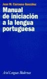 MANUAL DE INICIACION DE A LA LENGUA PORTUGUESA | 9788434481121 | CARRASCO GONZALEZ, JUAN M.