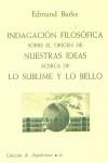 INDAGACION FILOSOFICA SOBRE EL ORIGEN DE NUESTRAS IDEAS | 9788450524017 | BERKE, EDMUND