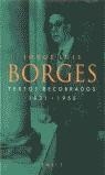 TEXTOS RECOBRADOS 1931- 1955 | 9788495908025 | BORGES, JOSE LUIS
