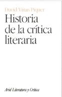 HISTORIA DE LA CRITICA LITERARIA | 9788434425057 | VIÑAS PIQUER, DAVID