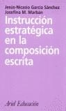 INSTRUCCION ESTRATEGICA EN LA COMPOSICION ESCRITA | 9788434426436 | GARCIA SANCHEZ, JESUS-NICASIO