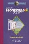 FRONTPAGE 2002 | 9788478975051 | PASCUAL, FRANCISCO