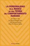 PERSONALIDAD EN EL MARCO DE UNA TEORIA DEL COMPORTAMIENTO | 9788436816471 | AAVV