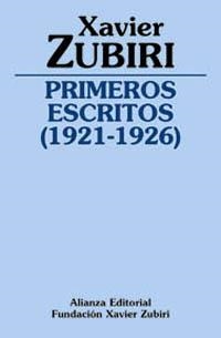 PRIMEROS ESCRITOS 1921-1926 | 9788420690599 | ZUBIRI, XAVIER