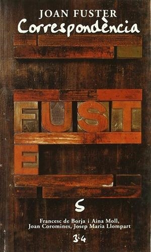 CORRESPONDENCIA  5 | 9788475026473 | FUSTER, JOAN