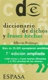 DICCIONARIO DE DICHOS Y FRASES HECHAS | 9788467001167 | BUITRAGO, ALBERTO