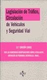 LEGISLACION DE TRAFICO, CIRCULACION DE VEHICULOS Y SEG. VIAL | 9788430937776 | CANO CAMPOS, TOMÁS