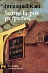 SOBRE LA PAZ PERPETUA | 9788420673387 | KANT, IMMANUEL