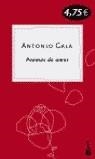 POEMAS DE AMOR | 9788408044055 | GALA, ANTONIO