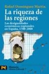 RIQUEZA DE LAS REGIONES DESIGUALDADES ECONOMICAS REGIONALES | 9788420673493 | DOMINGUEZ, RAFAEL