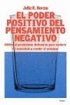 PODER POSITIVO DEL PENSAMIENTO NEGATIVO, EL | 9788449312779 | NOREM, JULIE K