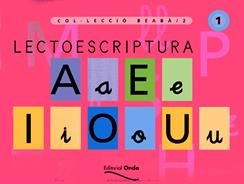 LECTOESCRIPTURA 1 | 9788475528809 | MESTRES DE L'AVET I DE MONTCAU LA MOLA, EQUIP