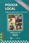POLICIA LOCAL VOLUMEN II TESTS | 9788482191300 | SORIANO ANGULO, INMACULADA