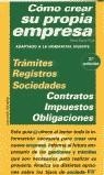 COMO CREAR SU PROPIA EMPRESA | 9788436814514 | BARROS PUGA, MARTA