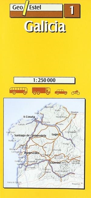GALICIA MAPA DE CARRETERES | 9788495788207 | VARIOS