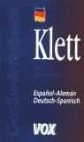 KLETT GRAN DICCIONARIO ESPAÑOL - ALEMAN | 9788483323663 | 2407512