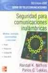 SEGURIDAD PARA COMUNICACIONES INALAMBRICAS | 9788448137823 | NICHOLS, RANDALL K. / LEKKAS, PANOS C.