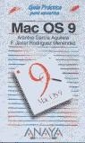 MAC OS 9, GUIA PRATICA PARA USUARIOS | 9788441509764 | GARCIA AGUILERA, ARANTXA