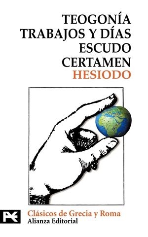 TEOGONIA / TRABAJOS Y DIAS / ESCUDO / CERTAMEN | 9788420636863 | HESIODO