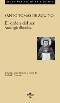 ORDEN DEL SER ANTOLOGIA FILOSOFICA | 9788430939626 | SANTO TOMAS DE AQUINO