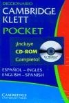 DICCIONARIO ESPAÑOL INGLES CAMBRIDGE POCKET + CD ROM | 9780521539531 | AA.VV.
