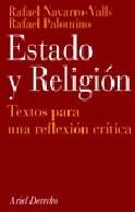 ESTADO Y RELIGION TEXTOS PARA UNA REFLEXION CRITICA | 9788434432383 | NAVARRO-VALLS