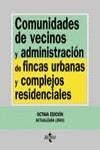 COMUNIDADES DE VECINOS Y ADMINISTRACION DE FINCAS URBANAS Y | 9788430940042 | LASARTE ALVAREZ, CARLOS