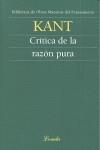 CRITICA DE LA RAZON PURA | 9789500392549 | KANT