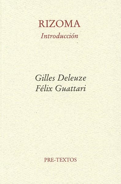 RIZOMA | 9788485081028 | DELEUZE, GILLES  GUATTARI, FELIX