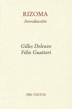 RIZOMA | 9788485081028 | DELEUZE, GILLES  GUATTARI, FELIX