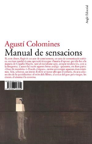 MANUAL DE SENSACIONS | 9788496103450 | COLOMINES, AGUSTI