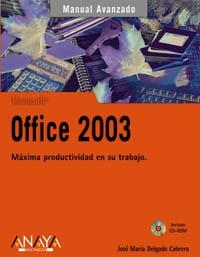 OFFICE 2003 | 9788441516663 | DELGADO CABRERA, JOSE MARIA