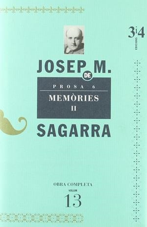 MEMORIES II | 9788475026954 | SAGARRA, JOSEP M