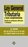 LEY GENERAL TRIBUTARIA Y LEYES COMPLEMENTARIAS | 9788430941209 | MARTIN QUERALT, JUAN