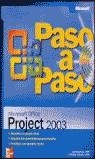 MICROSOFT OFFICE PROJECT 2003 PASO A PASO | 9788448140618 | CHATFIELD, CARL S.