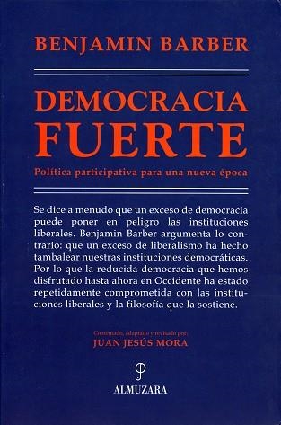 DEMOCRACIA FUERTE | 9788493337841 | BARBER, BENJAMIN R.