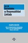 LEY DE SOCIEDADES DE RESPONSABILIDAD LIMITADA      (4ª EDICI | 9788430941285 | ARROYO MARTINEZ, IGNACIO