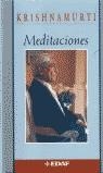 MEDITACIONES | 9788441414648 | KRISHNAMURTI