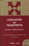 LEGISLACIÓN DE TRANSPORTES | 9788434430747 | JIMENEZ, GUILLERMO J (DIR)