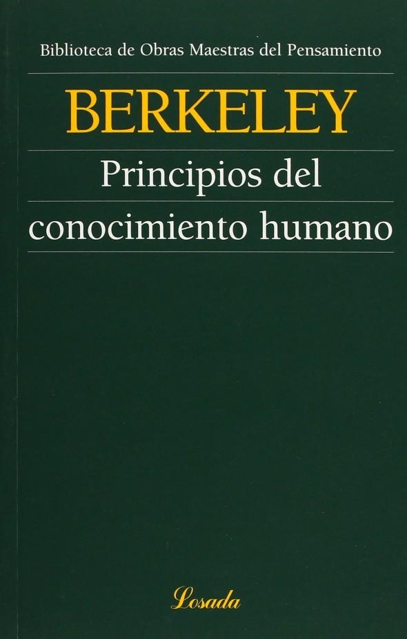 PRINCIPIOS DEL CONOCIMIENTO HUMANO | 9789500378598 | BERKELEY, ANTHONY