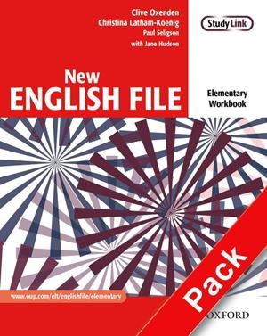 NEW ENGLISH FILE ELEMENTARY WORKBOOK | 9780194387644 | OXENDEN, CLIVE
