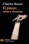PIANO, EL NOTAS Y VIVENCIAS | 9788420658483 | ROSEN, CHARLES