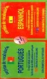 TARJETAS DE VOCABULARIO PORTUGUES ESPANHOL | 9788495734044 | AA.VV.