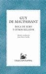 BOLA DE SEBO Y OTROS RELATOS | 9788467017434 | MAUPASSANT, GUY DE