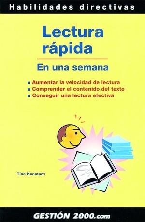 LECTURA RAPIDA EN UNA SEMANA | 9788480889872 | KONSTANT, TINA