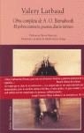 OBRA COMPLETA DE A.O. BARNABOOTH | 9788495142344 | LARBAUD, VALERY