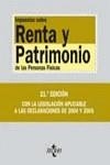 IMPUESTOS SOBRE RENTA Y PATRIMONIO DE LAS PERSONAS FISICAS | 9788430942459 | MARTÍN QUERALT, JUAN/SOLER ROCH, MARÍA TERESA